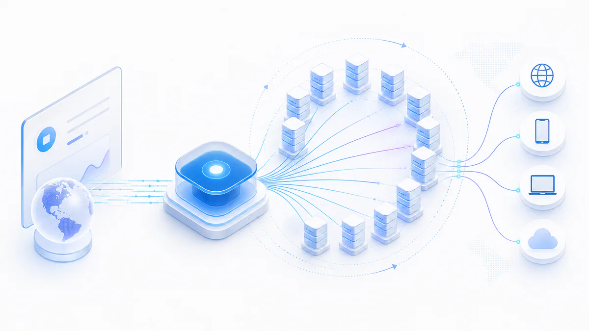 Backconnect proxy gateway routing requests through a rotating proxy IP pool