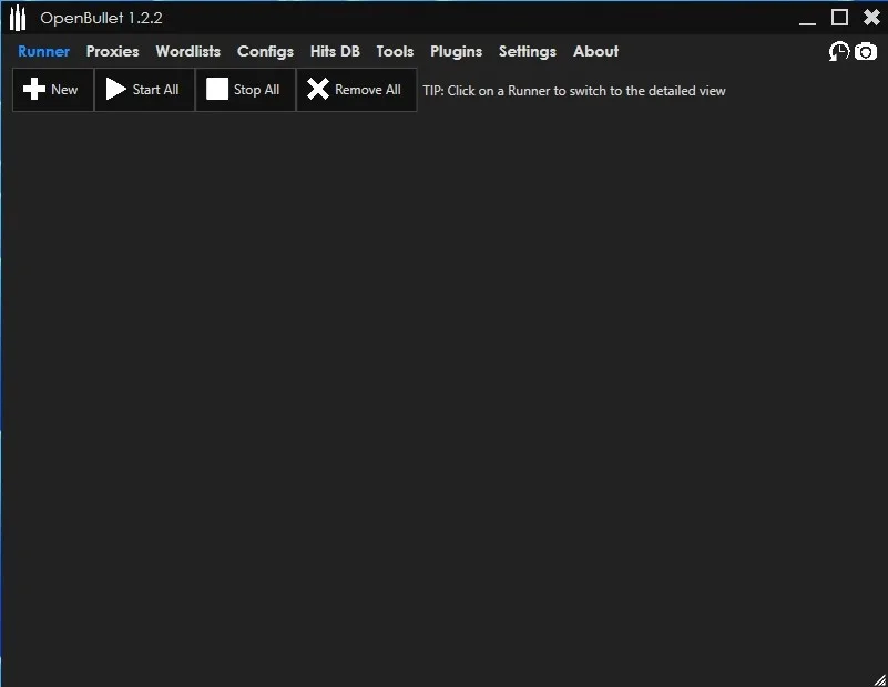Starting OpenBullet and setting up a proxy list